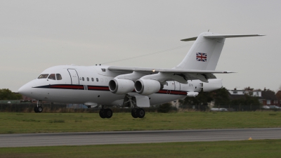 Photo ID 42756 by Barry Swann. UK Air Force British Aerospace BAe 146 CC2 BAe 146 100 Statesman, ZE701