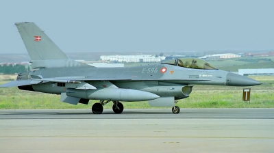 Photo ID 43400 by Arie van Groen. Denmark Air Force General Dynamics F 16A Fighting Falcon, E 596