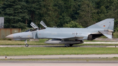 Photo ID 43198 by Rainer Mueller. Germany Air Force McDonnell Douglas F 4F Phantom II, 38 42