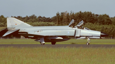 Photo ID 43274 by Klemens Hoevel. Germany Air Force McDonnell Douglas F 4F Phantom II, 37 07