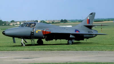 Photo ID 43376 by Joop de Groot. UK Air Force Hawker Hunter T7, XL587