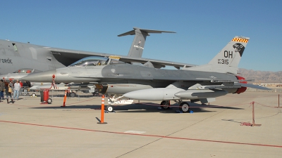 Photo ID 43529 by Rod Dermo. USA Air Force General Dynamics F 16C Fighting Falcon, 86 0315