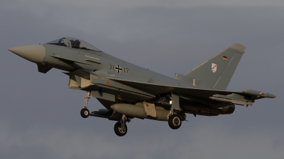 Photo ID 43546 by Bert van Wijk. Germany Air Force Eurofighter EF 2000 Typhoon S, 31 17