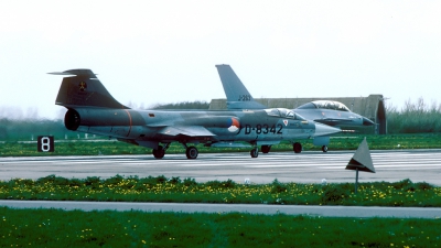 Photo ID 43652 by Joop de Groot. Netherlands Air Force Lockheed F 104G Starfighter, D 8342