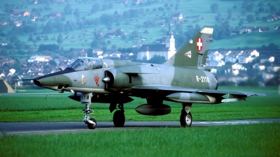 Photo ID 43837 by Joop de Groot. Switzerland Air Force Dassault Mirage IIIRS, R 2118
