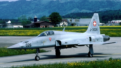 Photo ID 43930 by Joop de Groot. Switzerland Air Force Northrop F 5E Tiger II, J 3026