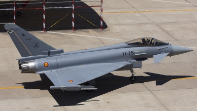 Photo ID 43992 by Chris Lofting. Spain Air Force Eurofighter C 16 Typhoon EF 2000S, C 16 35