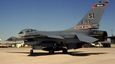 Photo ID 44129 by David F. Brown. USA Air Force General Dynamics F 16A Fighting Falcon, 81 0763