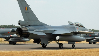 Photo ID 44974 by Radim Spalek. Belgium Air Force General Dynamics F 16AM Fighting Falcon, FA 69
