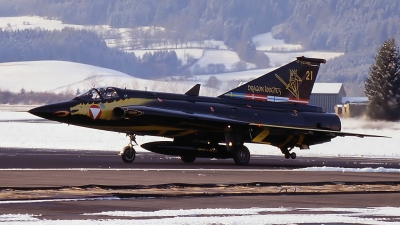 Photo ID 45463 by Werner P. Austria Air Force Saab J35Oe MkII Draken, 21