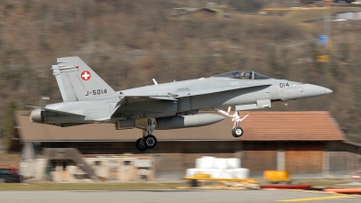 Photo ID 45601 by Giuseppe Bonacotta. Switzerland Air Force McDonnell Douglas F A 18C Hornet, J 5014