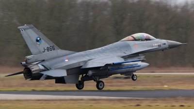 Photo ID 45760 by Mario Boeren. Netherlands Air Force General Dynamics F 16AM Fighting Falcon, J 866
