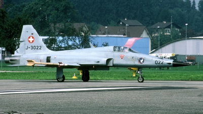 Photo ID 46172 by Joop de Groot. Switzerland Air Force Northrop F 5E Tiger II, J 3022