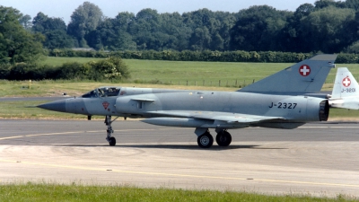 Photo ID 46480 by Mike Hopwood. Switzerland Air Force Dassault Mirage IIIS, J 2327