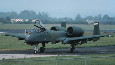 Photo ID 46674 by Henk Schuitemaker. USA Air Force Fairchild A 10A Thunderbolt II, 81 0981