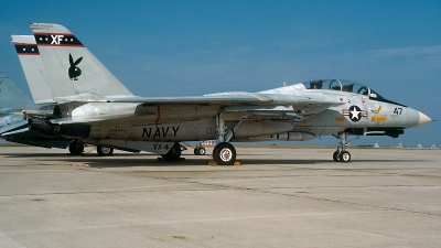 Photo ID 46711 by David F. Brown. USA Navy Grumman F 14A Tomcat, 161444
