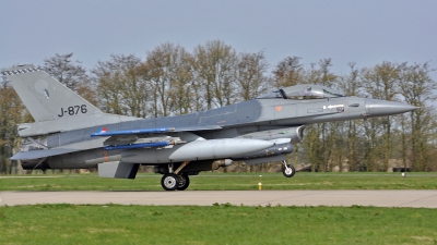 Photo ID 47754 by Eric Tammer. Netherlands Air Force General Dynamics F 16AM Fighting Falcon, J 876
