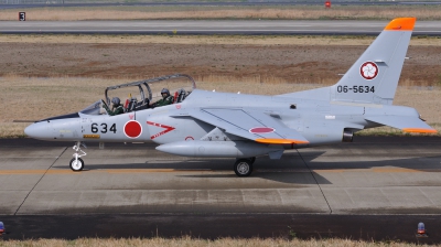 Photo ID 48535 by Peter Terlouw. Japan Air Force Kawasaki T 4, 06 5634