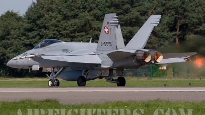 Photo ID 6078 by Rainer Mueller. Switzerland Air Force McDonnell Douglas F A 18C Hornet, J 5015