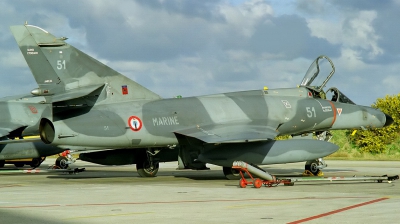 Photo ID 49386 by Arie van Groen. France Navy Dassault Super Etendard, 51