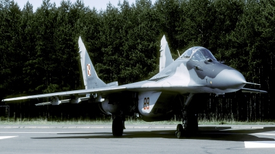 Photo ID 49605 by Joop de Groot. Poland Air Force Mikoyan Gurevich MiG 29A 9 12A, 89