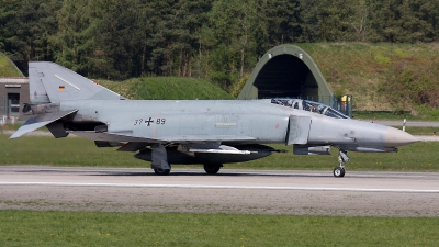 Photo ID 49766 by Rainer Mueller. Germany Air Force McDonnell Douglas F 4F Phantom II, 37 89