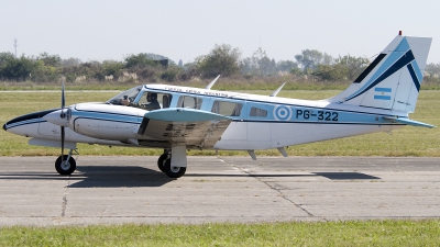 Photo ID 49791 by Jorge Molina. Argentina Air Force Piper PA 34 220T Seneca III, PG 322