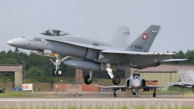 Photo ID 6189 by Rainer Mueller. Switzerland Air Force McDonnell Douglas F A 18C Hornet, J 5006