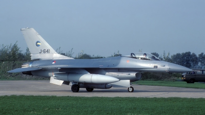 Photo ID 49975 by Rainer Mueller. Netherlands Air Force General Dynamics F 16A Fighting Falcon, J 641