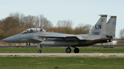 Photo ID 50214 by Paul Newbold. USA Air Force McDonnell Douglas F 15D Eagle, 86 0182