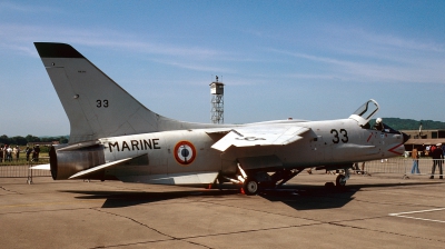 Photo ID 50543 by Alex Staruszkiewicz. France Air Force Vought F 8E FN Crusader, 33
