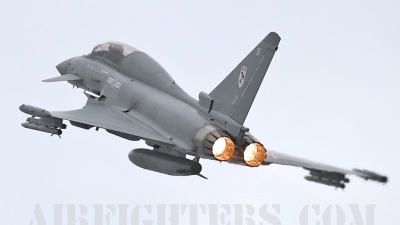Photo ID 6340 by Steven Hadlow. UK Air Force Eurofighter Typhoon T1, ZJ807