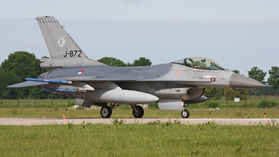 Photo ID 51503 by Jimmy van Drunen. Netherlands Air Force General Dynamics F 16AM Fighting Falcon, J 872