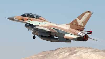 Photo ID 51896 by Carl Brent. Israel Air Force General Dynamics F 16B Fighting Falcon, 010