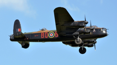 Photo ID 52306 by Mike Hopwood. UK Air Force Avro 683 Lancaster B I, PA474