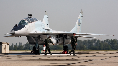 Photo ID 52549 by Carl Brent. Ukraine Air Force Mikoyan Gurevich MiG 29UB 9 51, 91 WHITE