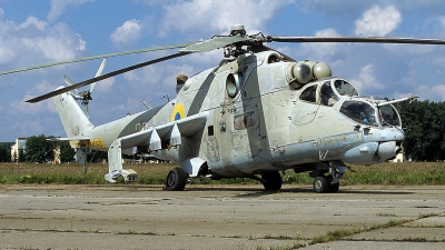 Photo ID 53277 by Carl Brent. Ukraine Army Aviation Mil Mi 24RCh,  