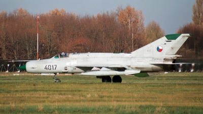 Photo ID 53601 by Radim Spalek. Czech Republic Air Force Mikoyan Gurevich MiG 21MFN, 4017