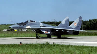 Photo ID 53490 by Joop de Groot. Poland Air Force Mikoyan Gurevich MiG 29 9 12, 59