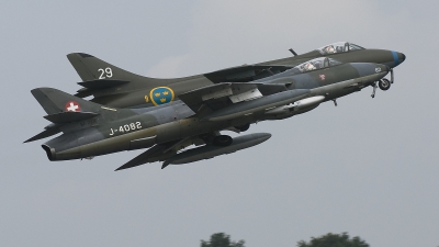 Photo ID 54021 by rob martaré. Private Vastgota Veteranflygforening Hawker Hunter F58, SE DXM