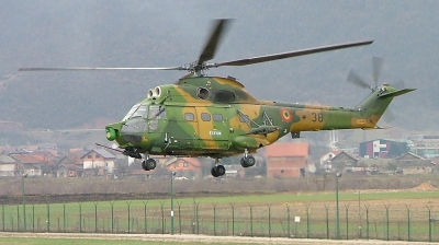 Photo ID 681 by Andy Walker. Romania Air Force IAR 330L Puma, 38