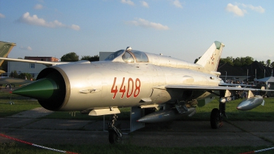 Photo ID 55561 by Péter Szentirmai. Hungary Air Force Mikoyan Gurevich MiG 21MF, 4408