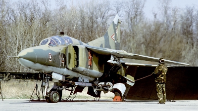 Photo ID 54902 by Carl Brent. Hungary Air Force Mikoyan Gurevich MiG 23UB, 14