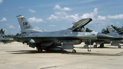 Photo ID 55138 by David F. Brown. USA Air Force General Dynamics F 16C Fighting Falcon, 84 1247