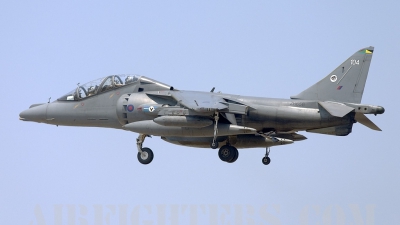 Photo ID 6878 by Gordon Zammit. UK Air Force British Aerospace Harrier T 10, ZH656