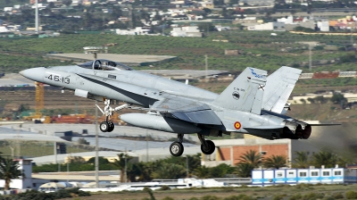 Photo ID 55326 by Javier Fernandez. Spain Air Force McDonnell Douglas F A 18A Hornet, C 15 85