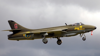 Photo ID 55785 by Alex Staruszkiewicz. Private Private Hawker Hunter F58, SE DXM