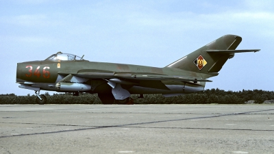 Photo ID 55879 by Carl Brent. East Germany Air Force Mikoyan Gurevich Lim 5, 346