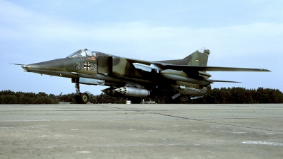 Photo ID 55975 by Carl Brent. Germany Air Force Mikoyan Gurevich MiG 23BN, 20 39