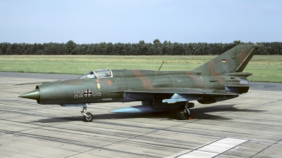 Photo ID 55971 by Carl Brent. Germany Air Force Mikoyan Gurevich MiG 21SPS, 22 04